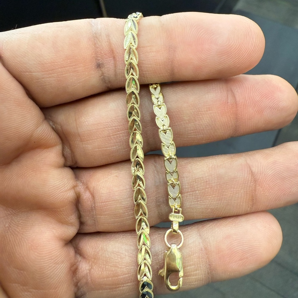 10kt Real Gold Bracelet For Women